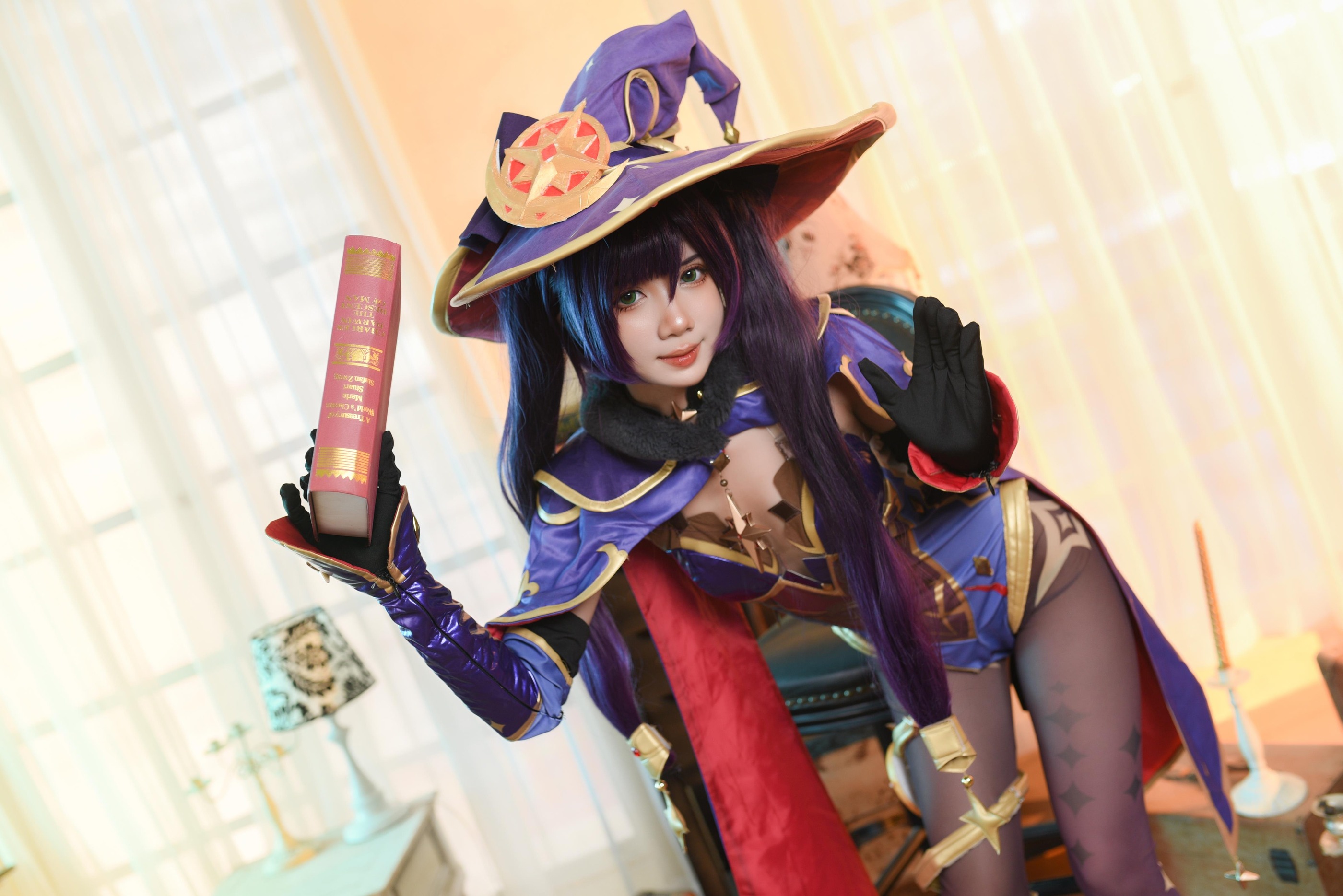 图片[1]-PoppaChan – NO.015 Mona (Genshin Impact)[53P]-XikXak